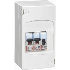 LEGRAND Tableau De Commande Automatique De Chauffe-eau - 2 Disjoncteurs + 1 Contacteur