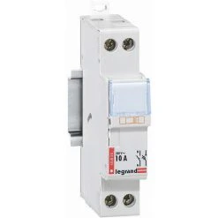 LEGRAND Porte-fusibles 1P+N - 10A - 1 Module - Pour Cartouches 8,5 X 23