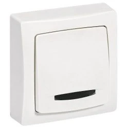 LEGRAND Interrupteur/va-et-vient Lumineux (voyant Fourni) Appareillage Saillie - Blanc