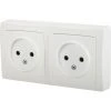 LEGRAND Double Prise De Courant Sans Terre Appareillage Saillie - Blanc -LEGRAND Soldes 7834022 1