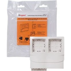 LEGRAND Cadre Double Pour Appareillage Apparent - Pour Moulures 16