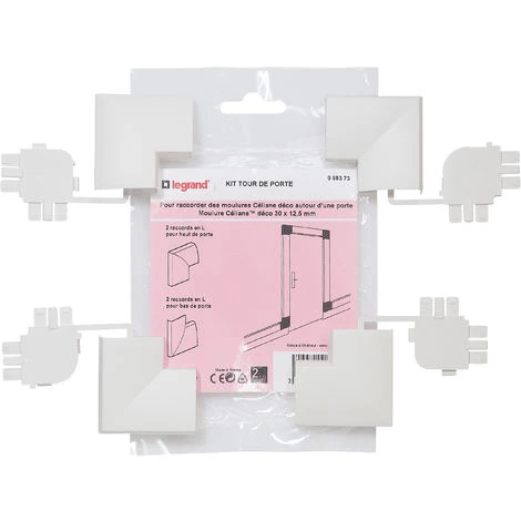 LEGRAND Kit Tour De Porte - Pour Moulure Céliane Déco 30 X 12,5 -LEGRAND Soldes 7834076 1