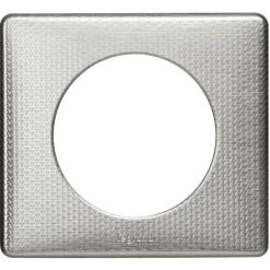 LEGRAND Plaque Céliane - Métal Alu Snake - 1 Poste