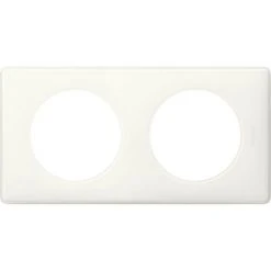 LEGRAND Plaque Céliane - Memories Yesterday (blanc) - 2 Postes