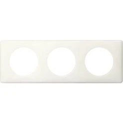 LEGRAND Plaque Céliane - Memories Yesterday (blanc) - 3 Postes