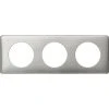 LEGRAND Plaque Céliane - Métal Alu Snake - 3 Postes -LEGRAND Soldes 7834150 1