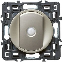 LEGRAND Interrupteur à Extinction Automatique Céliane Intuition - Titane