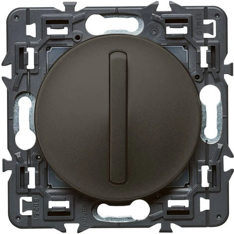 LEGRAND Interrupteur ou va-et-vient doigt étroit Céliane Soft - 10A - Graphite LEGRAND Interrupteur Ou Va-et-vient Doigt étroit Céliane Soft - 10A - Graphite -LEGRAND Soldes 7834192 1