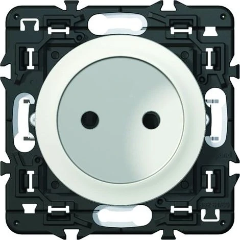 LEGRAND Prise de courant sans terre Céliane - Blanc LEGRAND Prise De Courant Sans Terre Céliane - Blanc -LEGRAND Soldes 7834264 1