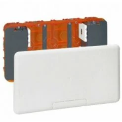 LEGRAND Boîtier Batibox Multimédia - 2 X 5 Modules - 285 X 142 Mm