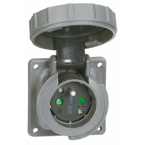 LEGRAND Socle de tableau à brochage domestique Hypra - 250 V - 16A - 2P+T - IP 66/67-55 LEGRAND Socle De Tableau à Brochage Domestique Hypra - 250 V - 16A - 2P+T - IP 66/67-55 -LEGRAND Soldes 7936209 1