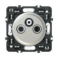 LEGRAND Prise Télévision / FM / SAT Complet Céliane - Titane - Titane