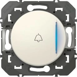 Poussoir Simple Voyant Lumineux (sonnette) Dooxie Blanc / Legrand | Couleur: Blanc -LEGRAND Soldes 8284765 3