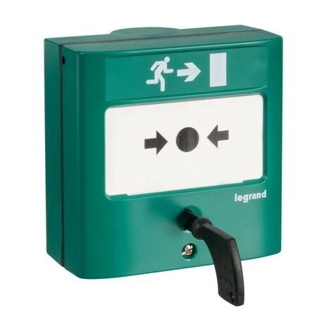Déclencheur manuel standard pour issues de secours Legrand Type A membrane déformable indicateur mécanique d'état Déclencheur Manuel Standard Pour Issues De Secours Legrand Type A Membrane Déformable Indicateur Mécanique D'état -LEGRAND Soldes 8678891 1