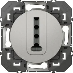 Prise Téléphone En T Dooxie Legrand - Aluminuim