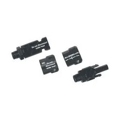 Legrand 414093 Kit De Connecteurs 4/6MM2 Embases Type MC4 Pour Montage Sur Parois Coffrets - Noir