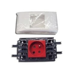 Bloc Prise 2P+T à Detrompage Type 45 Avec Support Couvercle 65mm DLP LEGRAND 073181 -LEGRAND Soldes 9554187 3