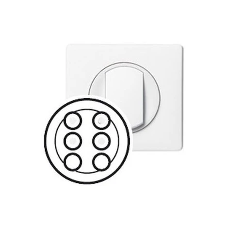 Enjoliveur blanc 2 prises audio video triple RCA ou YUV celiane LEGRAND 068214 Enjoliveur Blanc 2 Prises Audio Video Triple RCA Ou YUV Celiane LEGRAND 068214 -LEGRAND Soldes 9555247 3