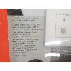 Kit Pour Alimentation Et Surveillance Des BAES ECO1 Et ECO2 Sati Autodiag PAP Telecommande + Afficheur LED LEGRAND 062500 -LEGRAND Soldes 9555746 3