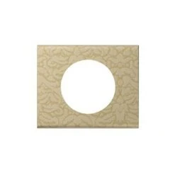 Plaque Simple Ornement étoffe Finition Matière 1 Poste Appareillage Murale Céliane LEGRAND 069411